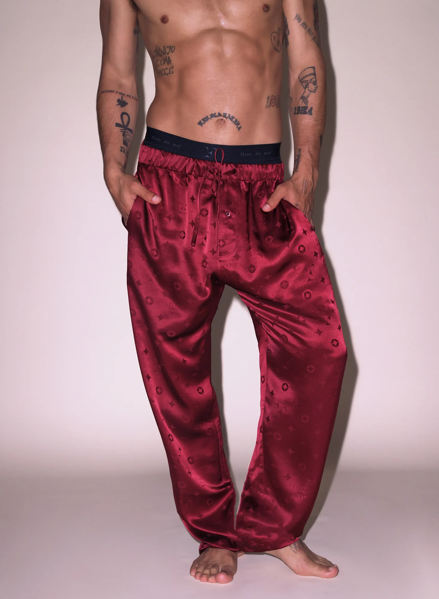 Barolo Silk Jacquard PJ Set - Image 4