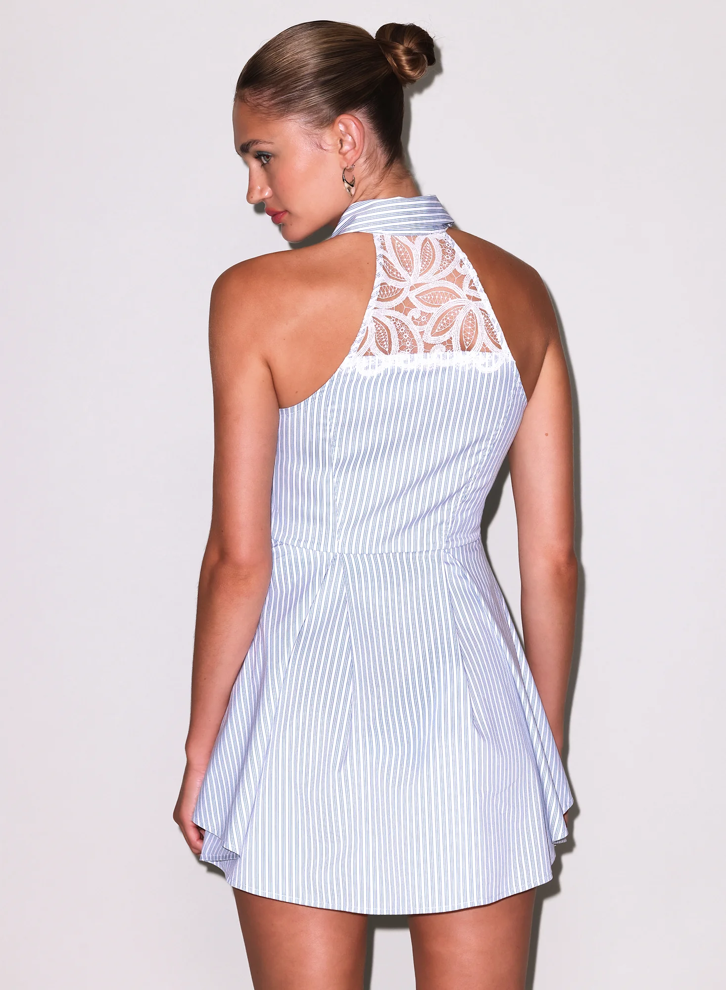 Poplin Halter Dress - Image 2