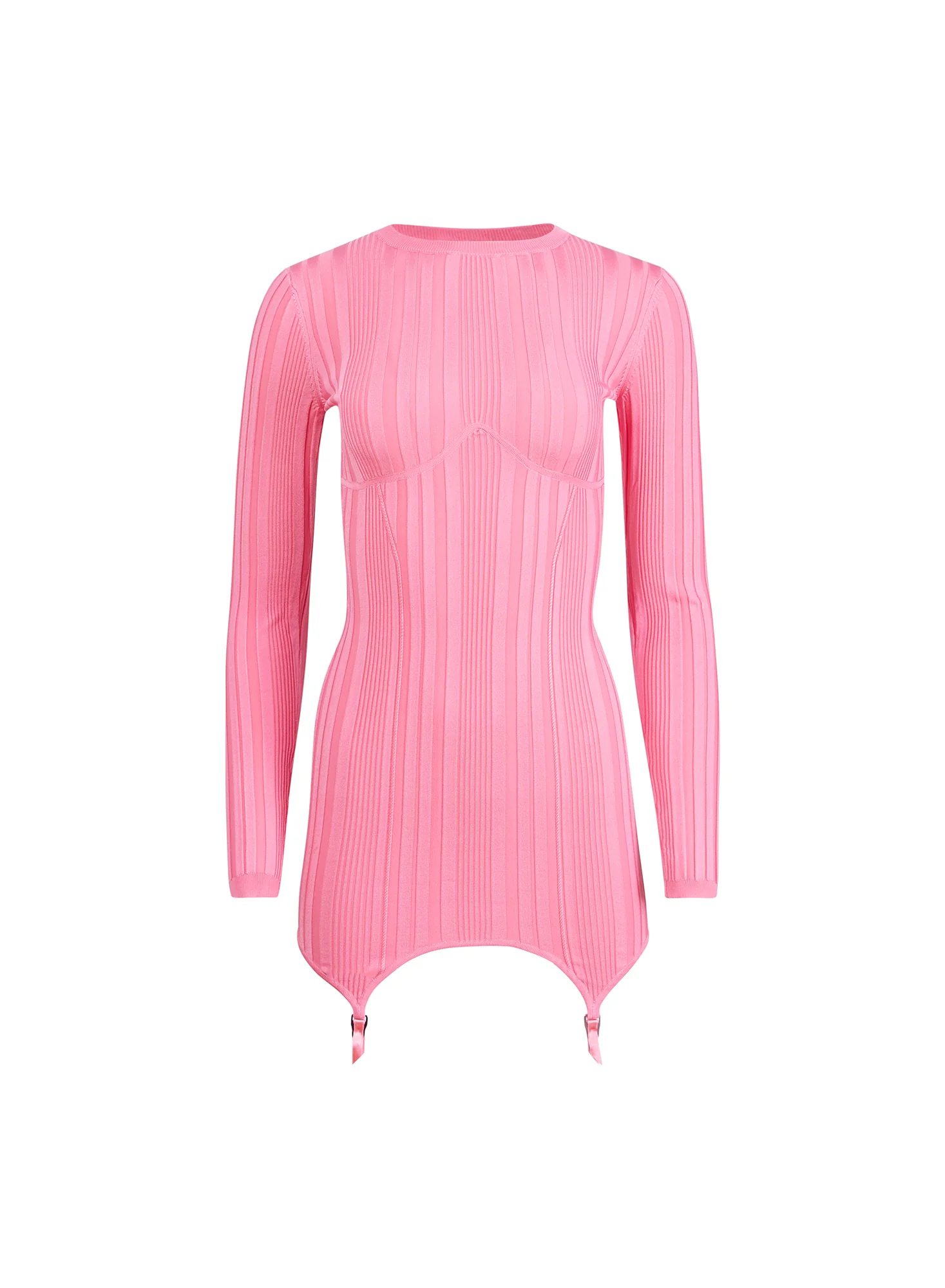 Rib Garter Dress - Image 6