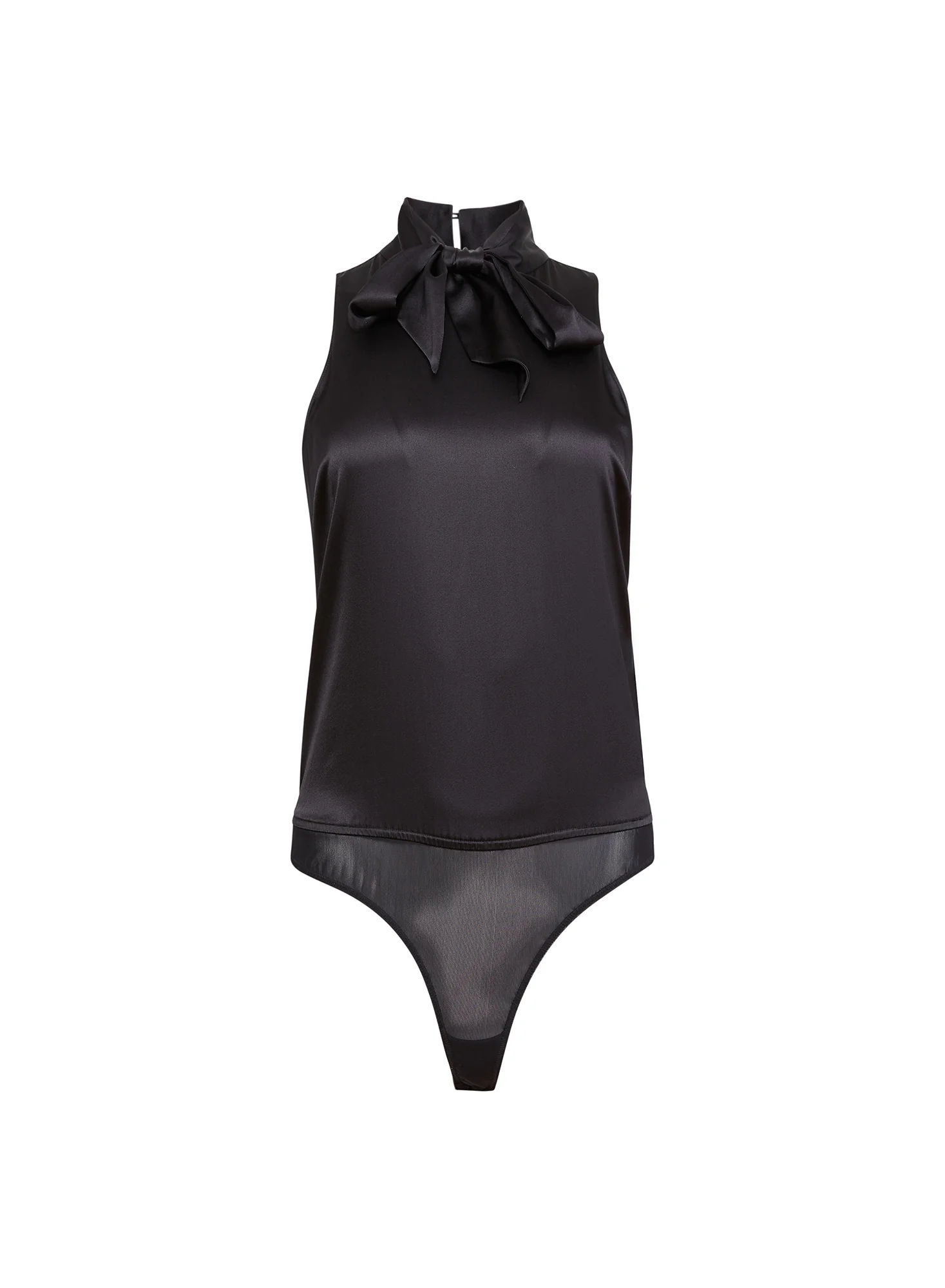 Silk Blouson Bodysuit - Image 3